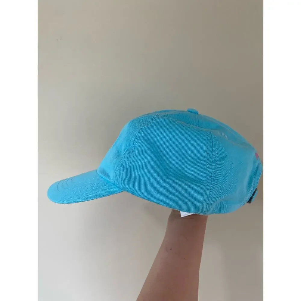 Polo Ralph Lauren Hat Cap Youth Kids 4-7 OS Adjustable Strap Back Big Pink Pony